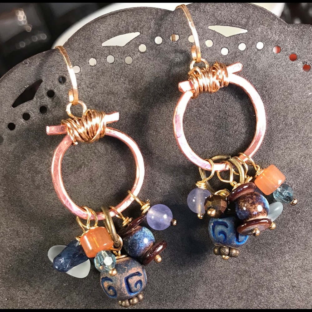 Handmade earrings - Picture 2 of 3